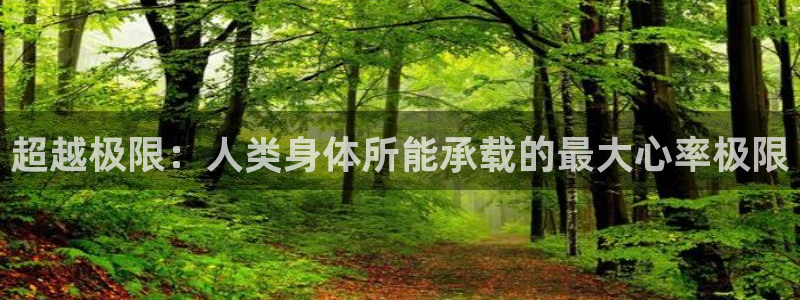 酷玩体育：超越极限：人类身体所能承载的最大心率极限